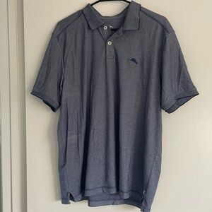 Tommy Bahama Blue Polo (Size Large)